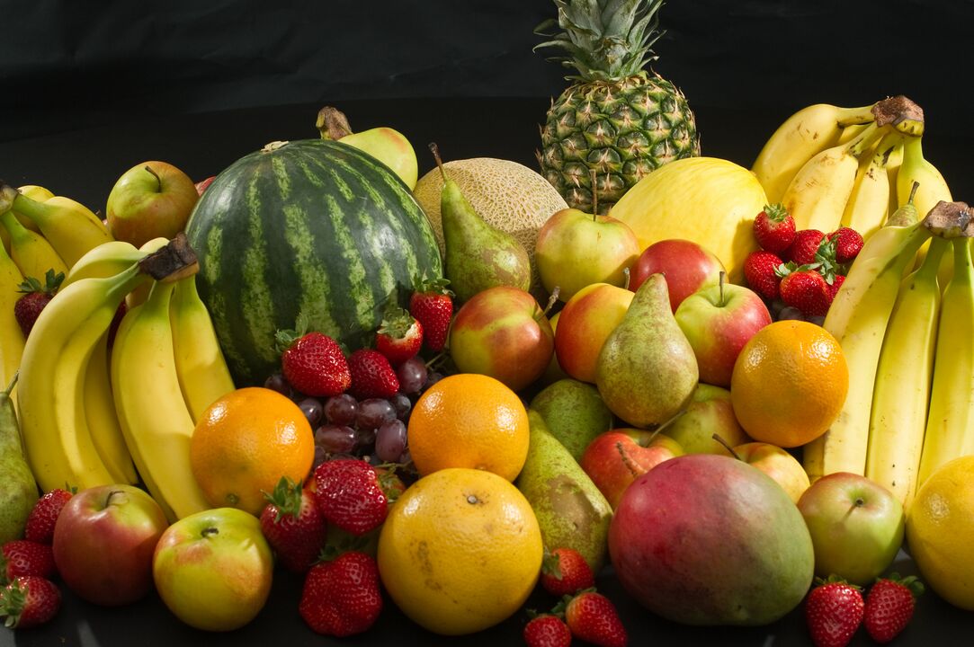 i frutti sono portatori di complessi vitaminici
