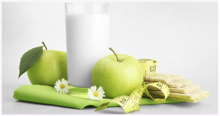 Kefir con mele